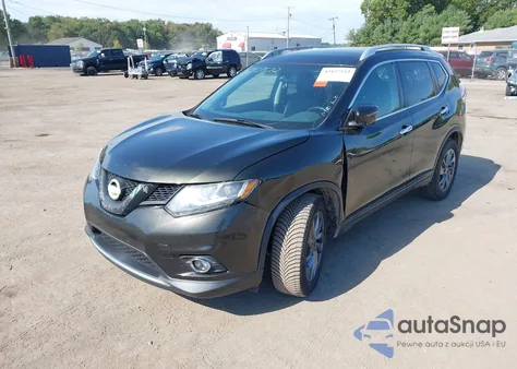 2016 Nissan Rogue Sl из США, поврежденный, VIN 5N1AT2MV0GC740827